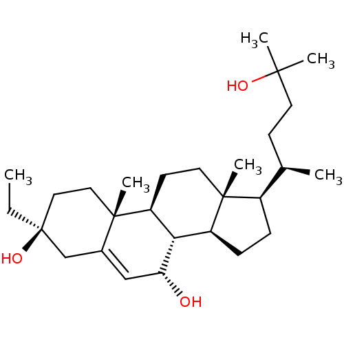 Chemical structure of BindingDB Monomer ID 521722