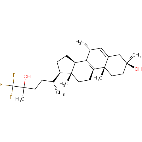 Chemical structure of BindingDB Monomer ID 521725