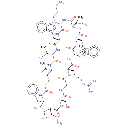 Chemical structure of BindingDB Monomer ID 521729