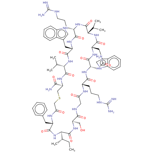 Chemical structure of BindingDB Monomer ID 521730