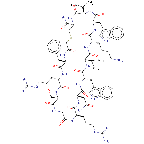 Chemical structure of BindingDB Monomer ID 521732
