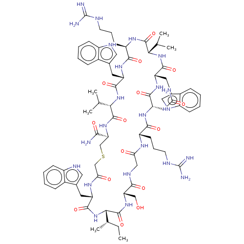 Chemical structure of BindingDB Monomer ID 521736