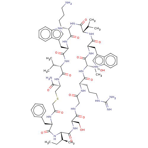Chemical structure of BindingDB Monomer ID 521738