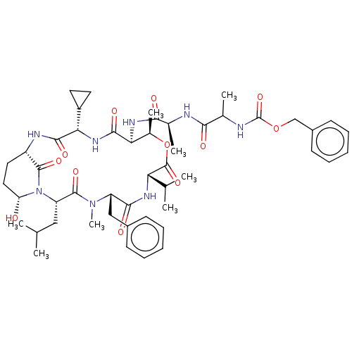 Chemical structure of BindingDB Monomer ID 521759