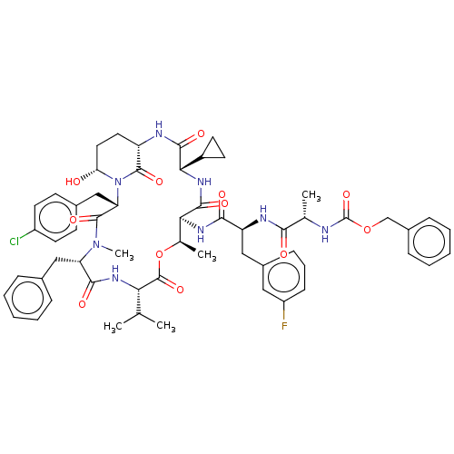 Chemical structure of BindingDB Monomer ID 521770