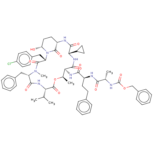Chemical structure of BindingDB Monomer ID 521771