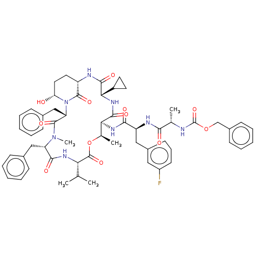 Chemical structure of BindingDB Monomer ID 521773