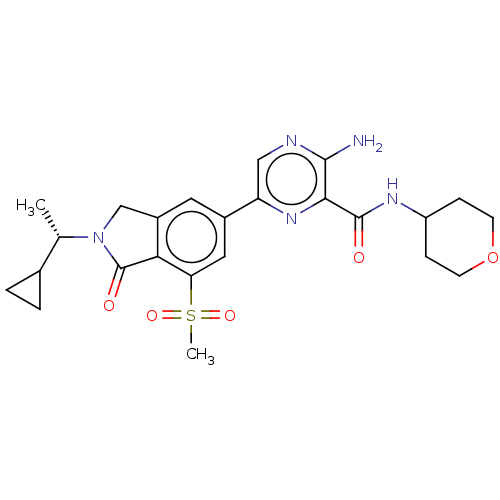 Chemical structure of BindingDB Monomer ID 522183