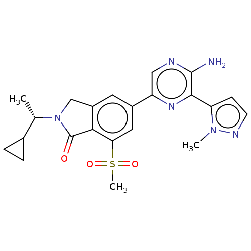 Chemical structure of BindingDB Monomer ID 522189