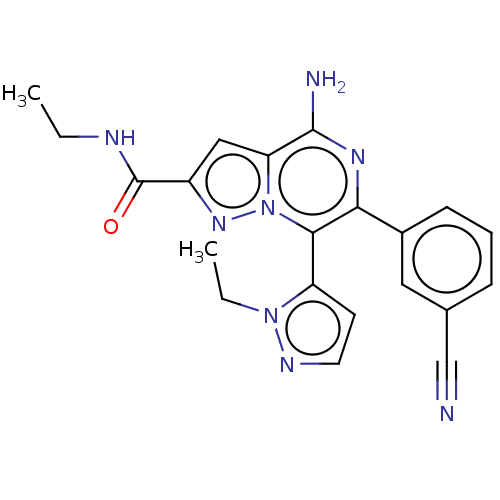 Chemical structure of BindingDB Monomer ID 522454