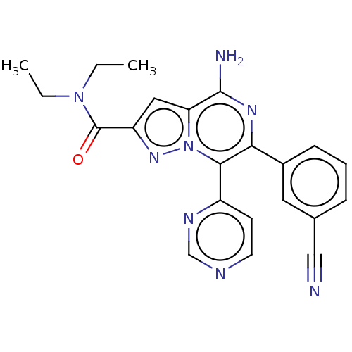 Chemical structure of BindingDB Monomer ID 522512