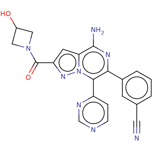 Chemical structure of BindingDB Monomer ID 522514