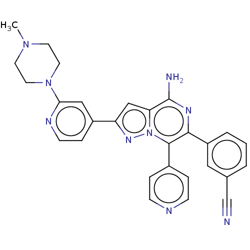 Chemical structure of BindingDB Monomer ID 522561