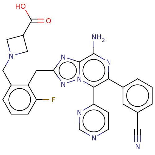 Chemical structure of BindingDB Monomer ID 522566
