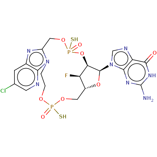 Chemical structure of BindingDB Monomer ID 523188