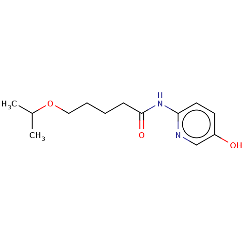 Chemical structure of BindingDB Monomer ID 523255