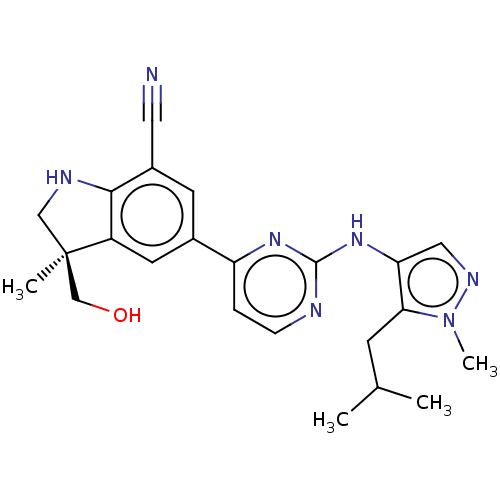 Chemical structure of BindingDB Monomer ID 523609
