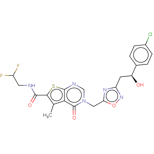 Chemical structure of BindingDB Monomer ID 524061