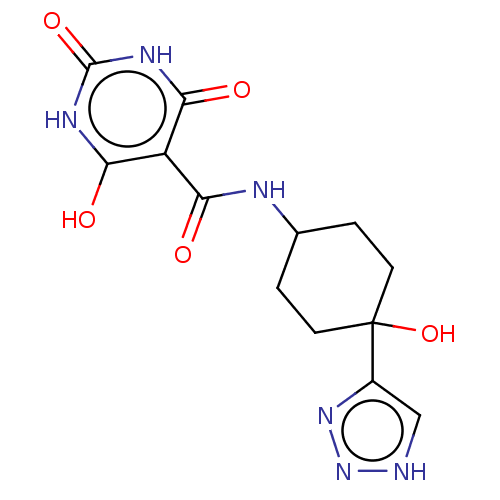 Chemical structure of BindingDB Monomer ID 524206