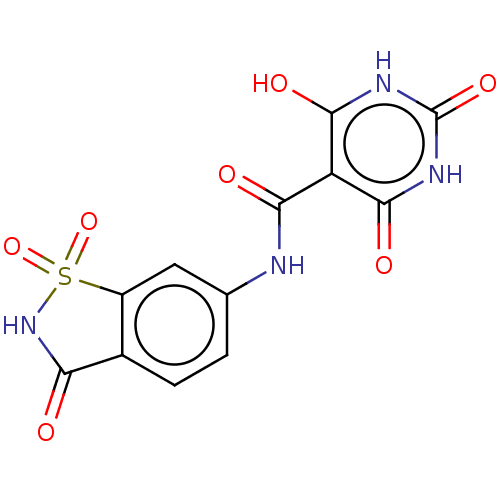 Chemical structure of BindingDB Monomer ID 524222