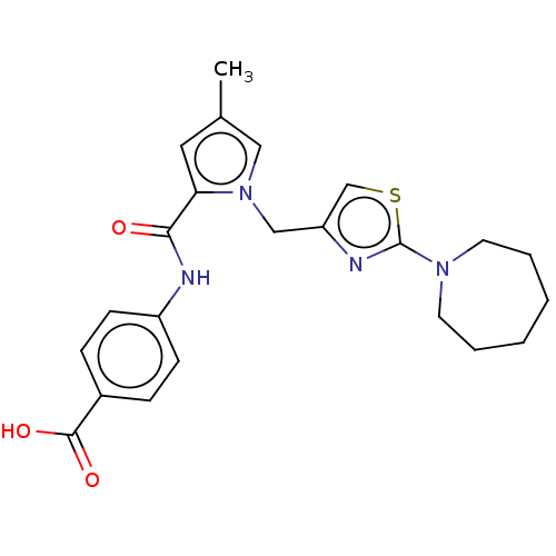 Chemical structure of BindingDB Monomer ID 524248