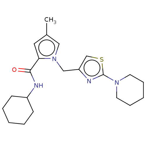Chemical structure of BindingDB Monomer ID 524256