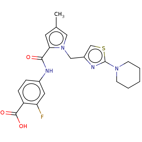 Chemical structure of BindingDB Monomer ID 524290