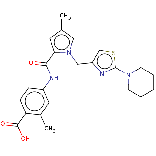 Chemical structure of BindingDB Monomer ID 524294