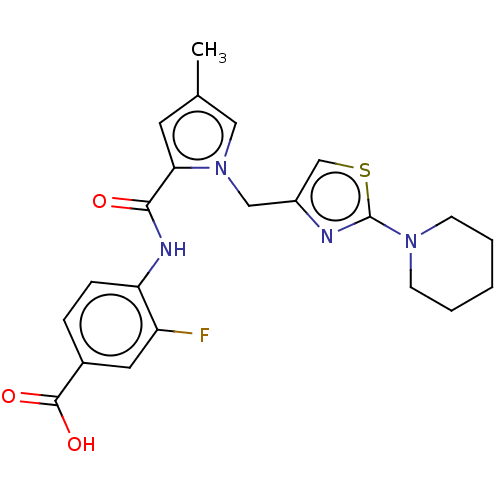 Chemical structure of BindingDB Monomer ID 524299