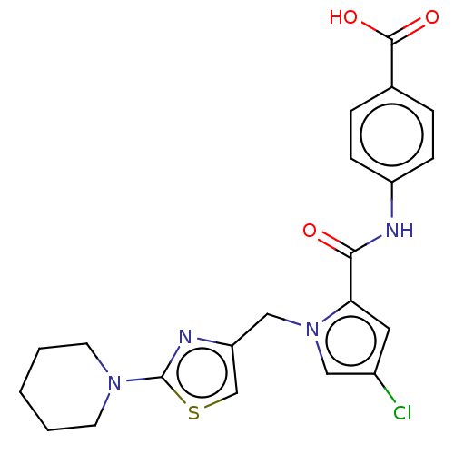 Chemical structure of BindingDB Monomer ID 524303