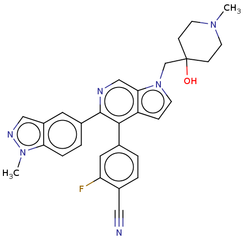 Chemical structure of BindingDB Monomer ID 524372