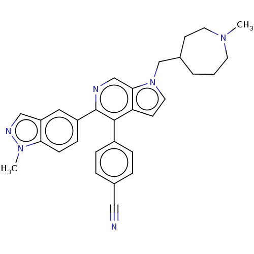 Chemical structure of BindingDB Monomer ID 524381