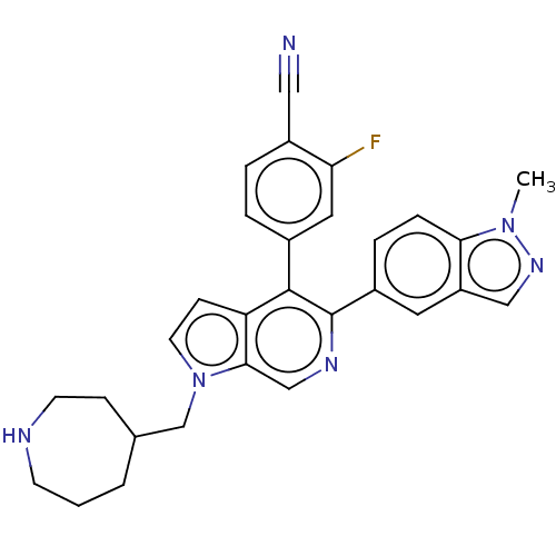Chemical structure of BindingDB Monomer ID 524392