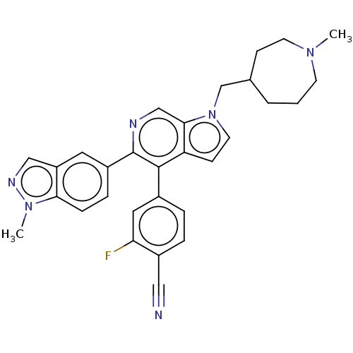 Chemical structure of BindingDB Monomer ID 524395