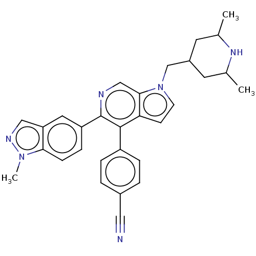 Chemical structure of BindingDB Monomer ID 524396