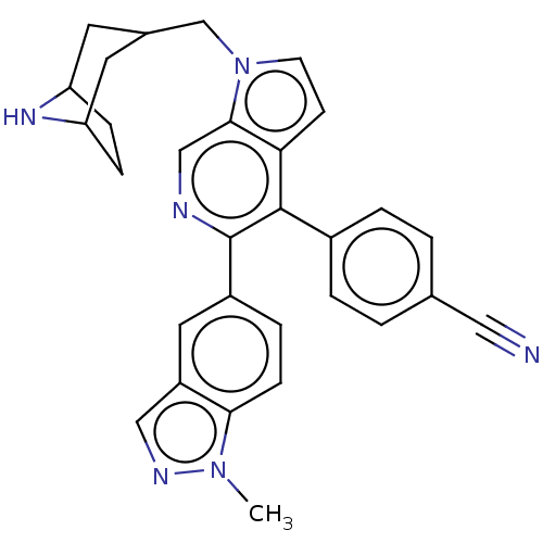 Chemical structure of BindingDB Monomer ID 524397