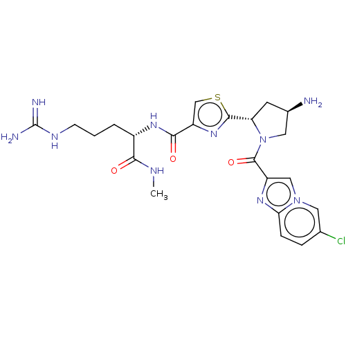 Chemical structure of BindingDB Monomer ID 524430