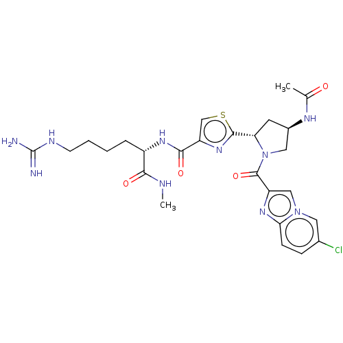 Chemical structure of BindingDB Monomer ID 524436