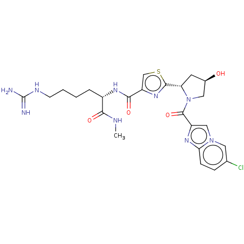Chemical structure of BindingDB Monomer ID 524439