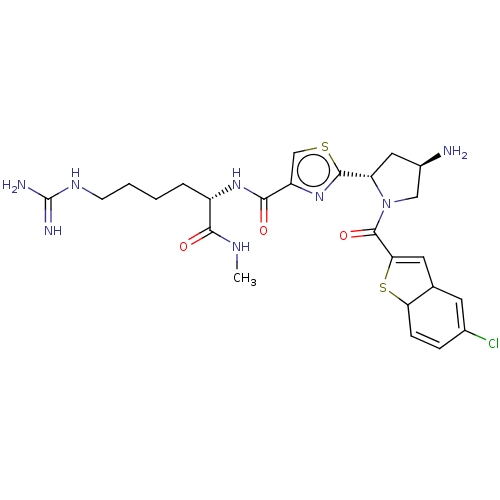Chemical structure of BindingDB Monomer ID 524445