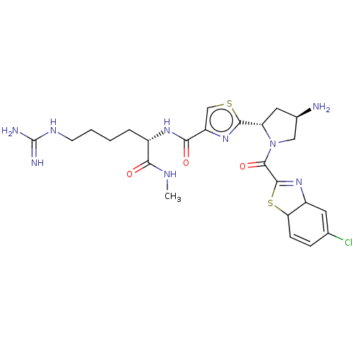 Chemical structure of BindingDB Monomer ID 524446
