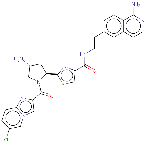 Chemical structure of BindingDB Monomer ID 524454