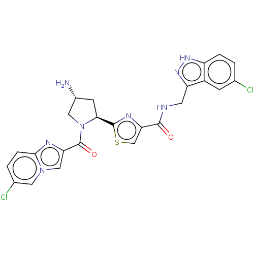 Chemical structure of BindingDB Monomer ID 524458