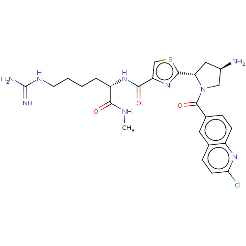 Chemical structure of BindingDB Monomer ID 524467