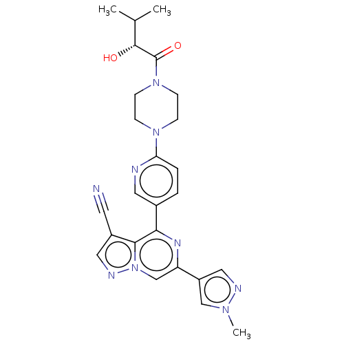 Chemical structure of BindingDB Monomer ID 524571