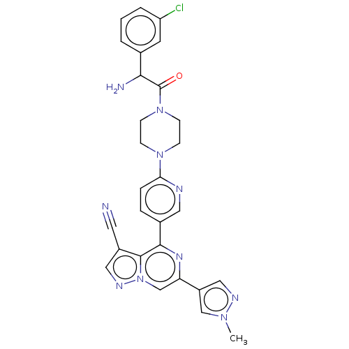 Chemical structure of BindingDB Monomer ID 524618