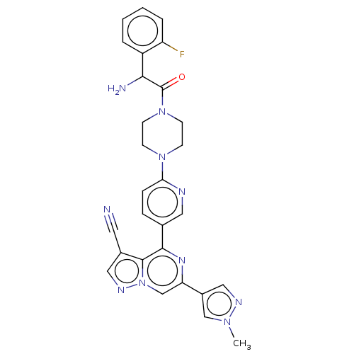 Chemical structure of BindingDB Monomer ID 524620