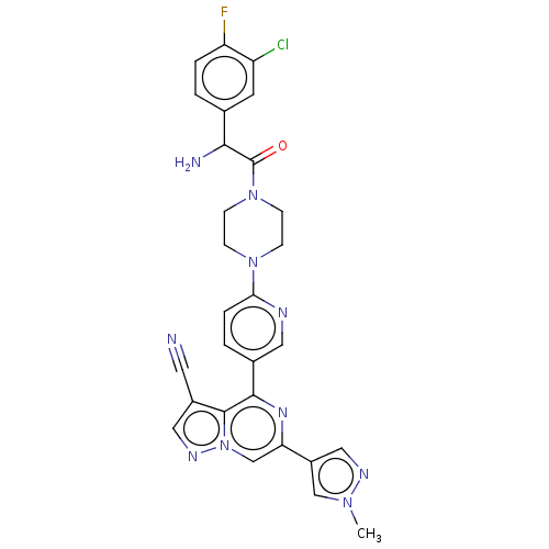 Chemical structure of BindingDB Monomer ID 524622
