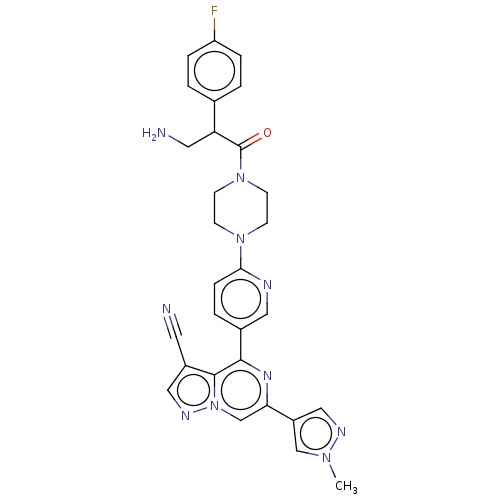 Chemical structure of BindingDB Monomer ID 524624