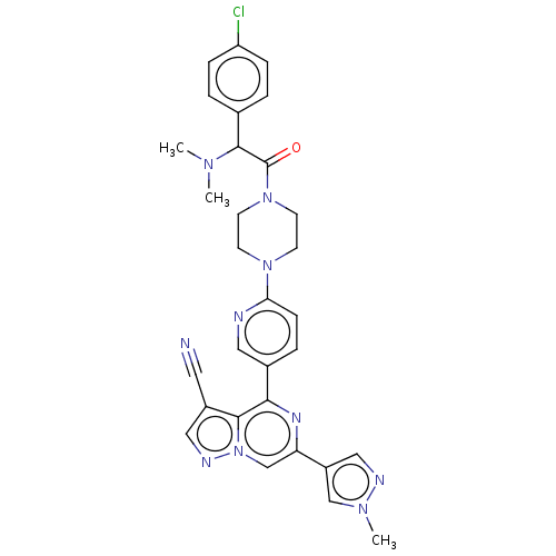 Chemical structure of BindingDB Monomer ID 524633